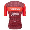 Set Fietsshirt + Korte Koersbroek 2023 Trek-Segafredo Rood Wit